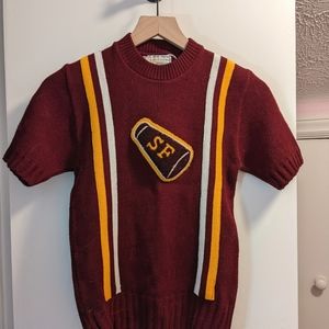 Vintage varsity cheer sweater